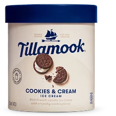 Tillamook Cookies And Cream Ice Cream