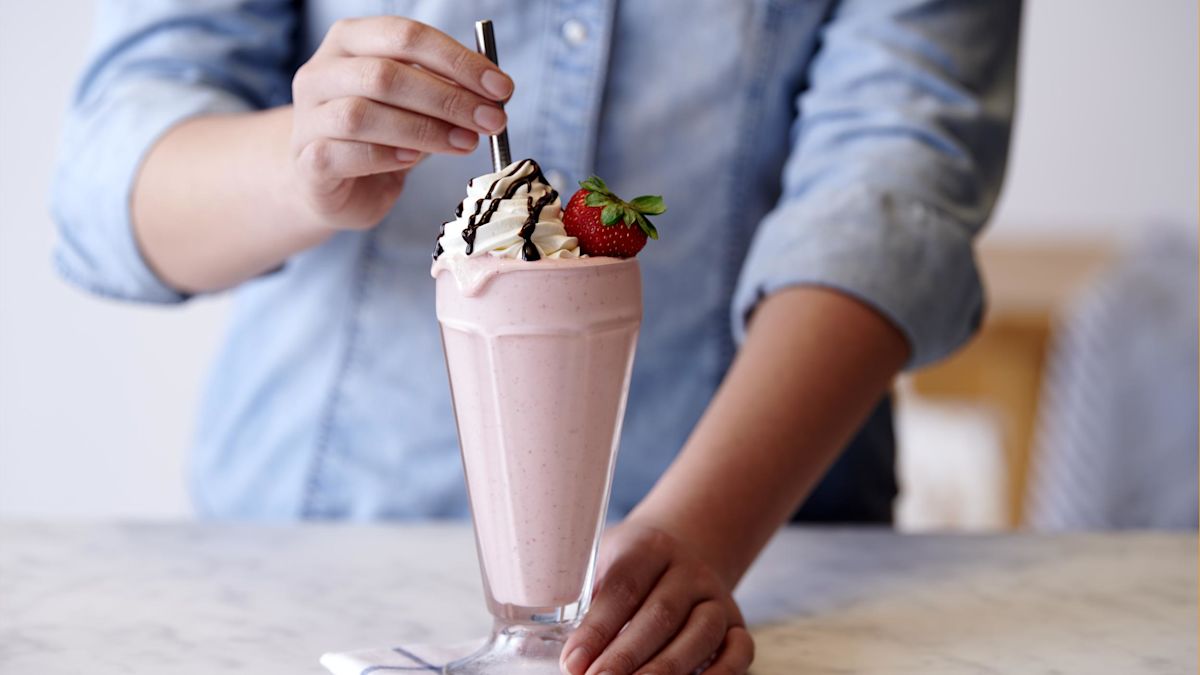 Banana Split Milkshake Tillamook