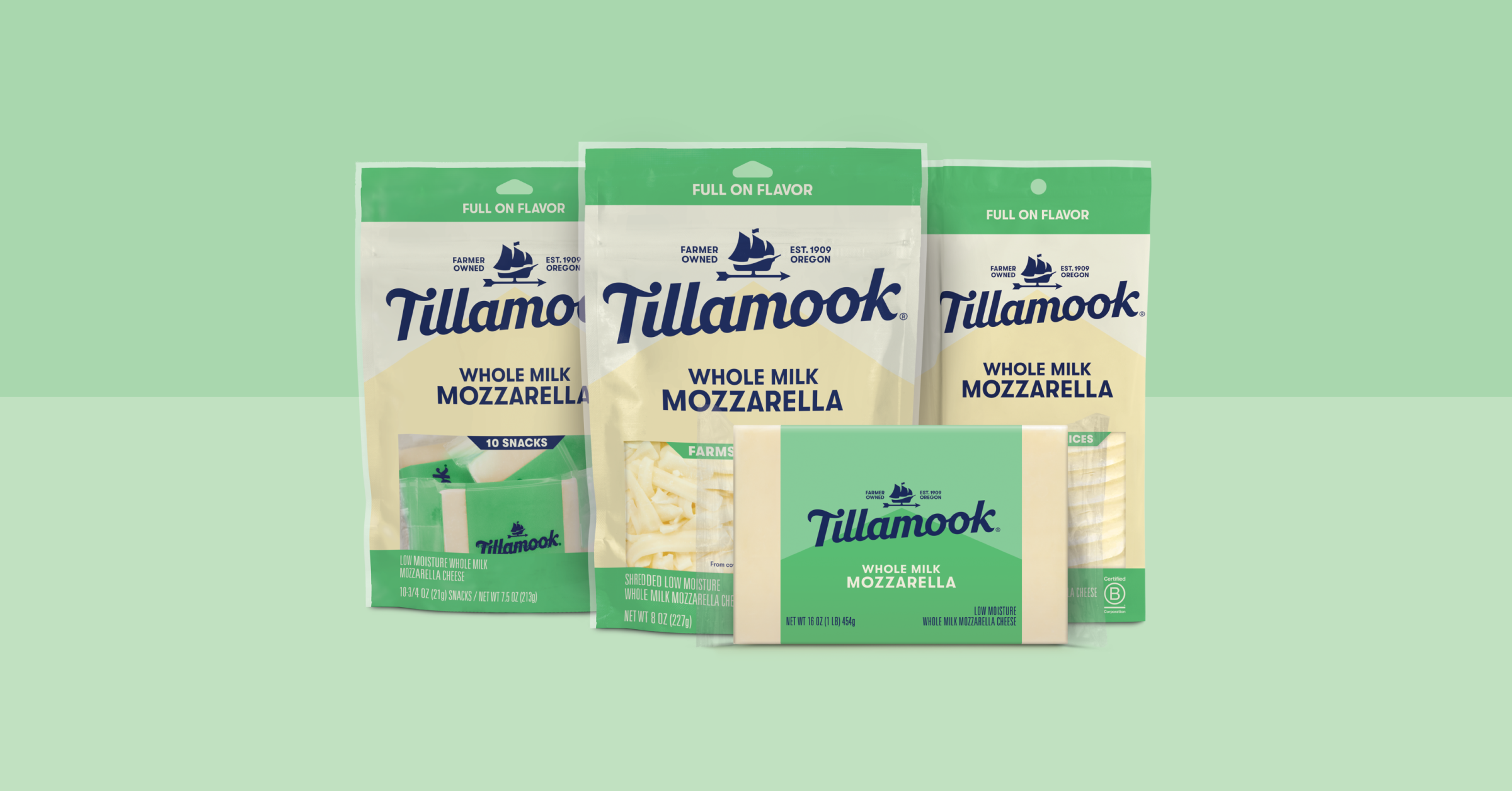 Tillamook Whole Milk Mozzarella - Tillamook