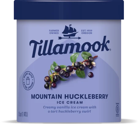 Mountain Huckleberry Ice Cream