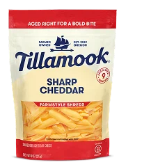 Sharp cheddar farmstyle shreds icon