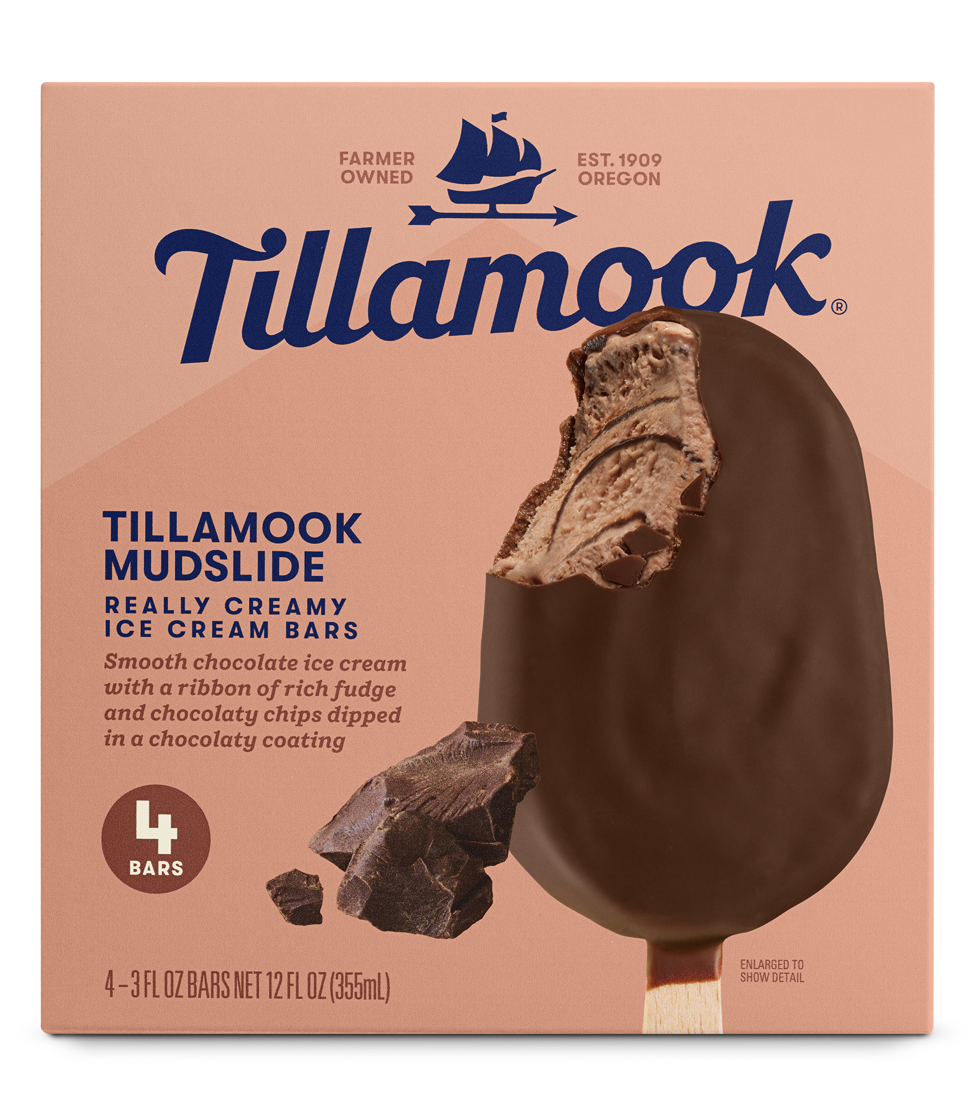 Tillamook Mudslide Ice Cream Bars - Tillamook