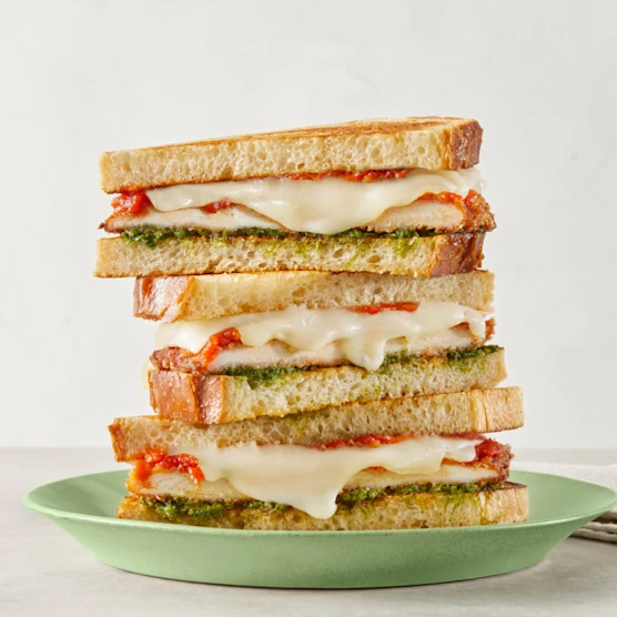 Chicken Marinara Mozzarella Sandwich