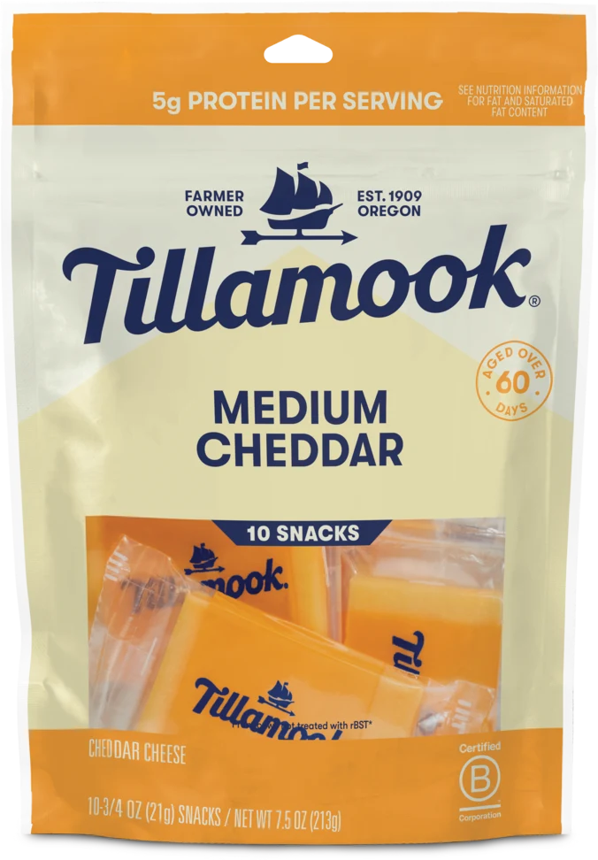 Medium Cheddar Cheese Portions