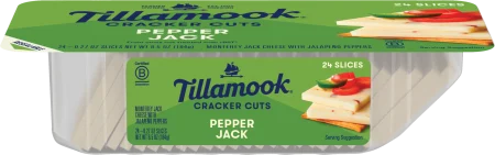 Pepper Jack Cheese Cracker Cuts