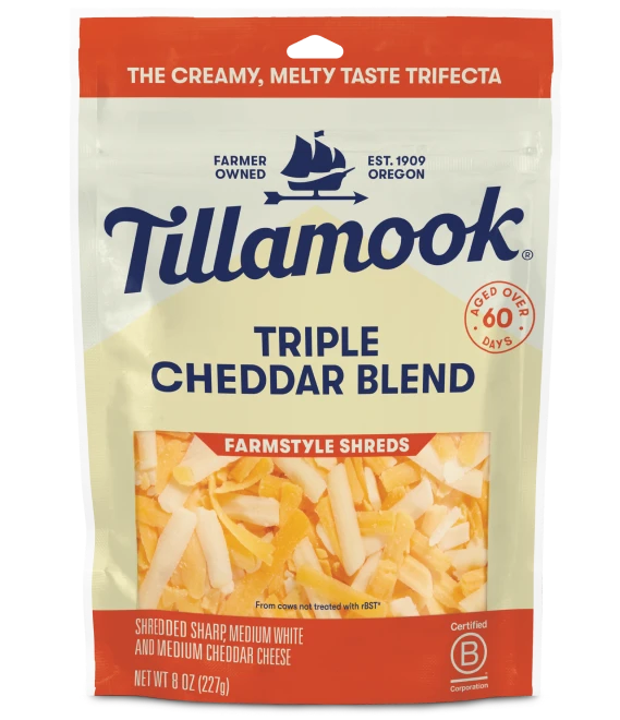 Tillamook Shredded Triple Cheddar Cheese