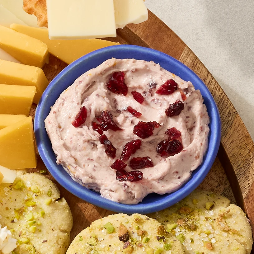 Whipped Cranberry Cream Cheese