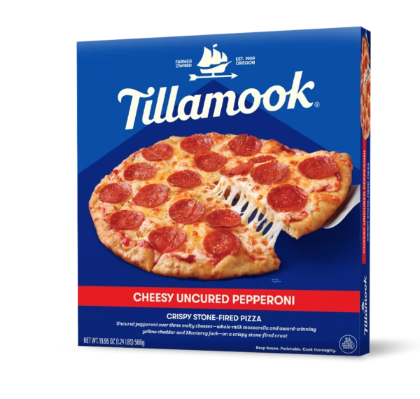 Cheesy Uncured Pepperoni Pizza