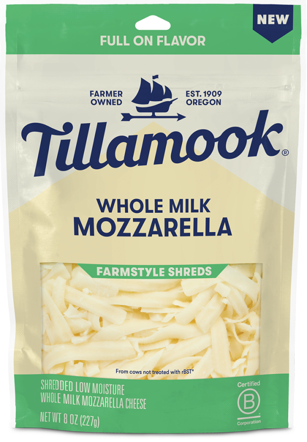 Whole Milk Mozzarella Thick Cut