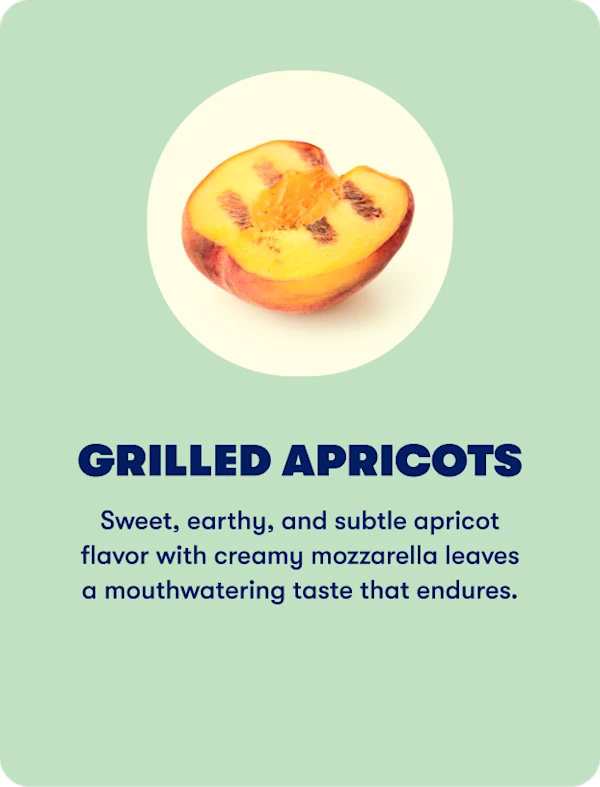 Grilled apricots (Spring)