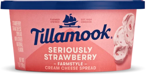 Seriously Strawberry Farmstyle Cream Cheese Spread