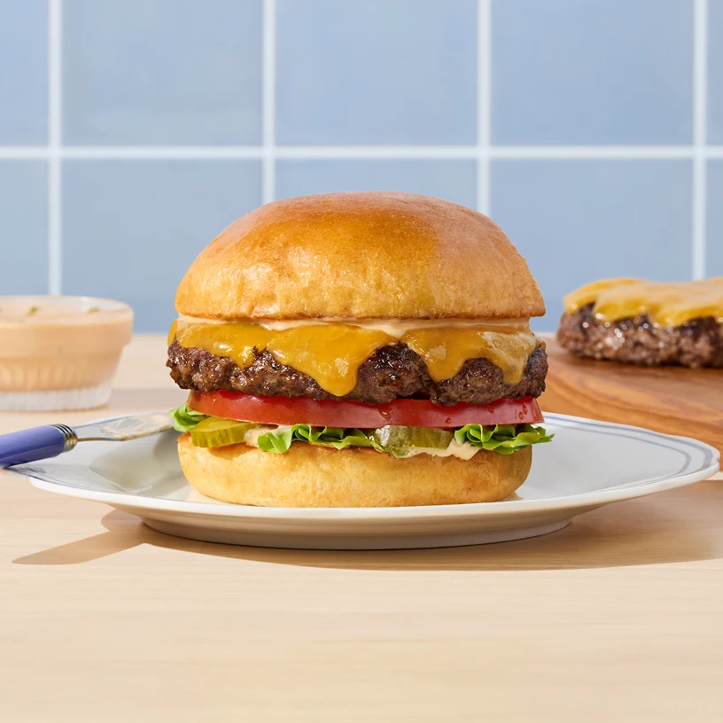 Classic Summer Cheeseburger