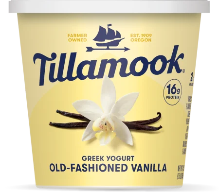 Old-Fashioned Vanilla Greek Yogurt Tub