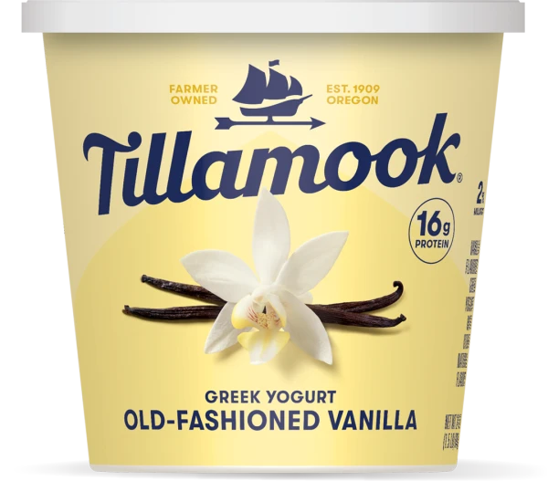 Old-Fashioned Vanilla Yogurt Tub