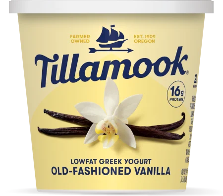Old-Fashioned Vanilla Greek Yogurt Tub