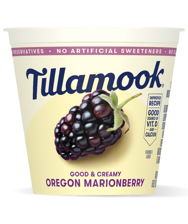 Oregon Marionberry Lowfat Yogurt