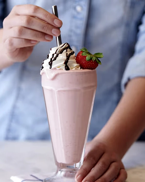 Banana Split Milk Shake