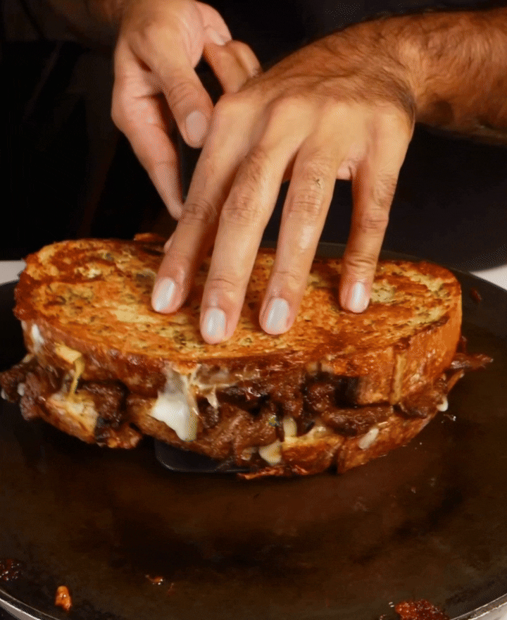 Bulgogi grilled cheese