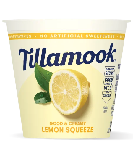 aLemon Squeeze Lowfat Yogurt