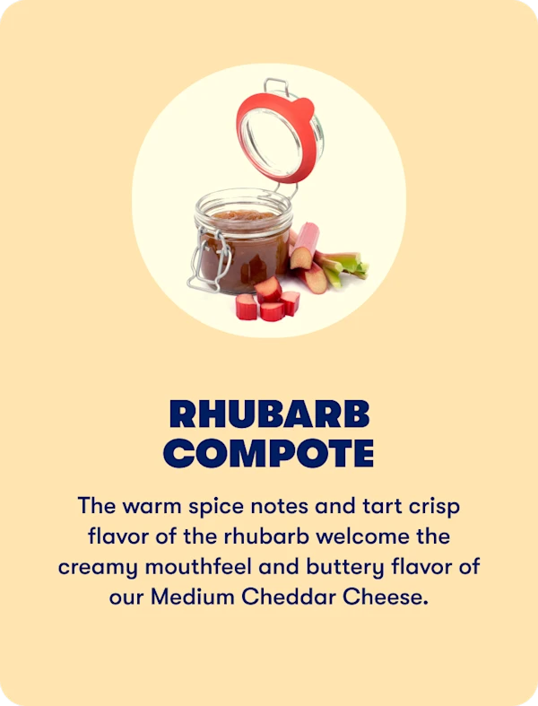 Rhubarb compote (Spring)