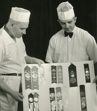 Old photo of Ice Cream Makers