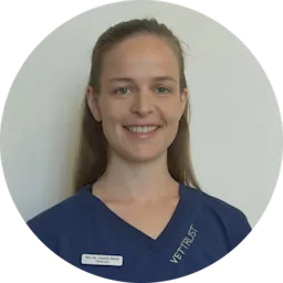 Portrait med. vet. Johanna Walter