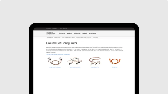 Ground Set Configurator