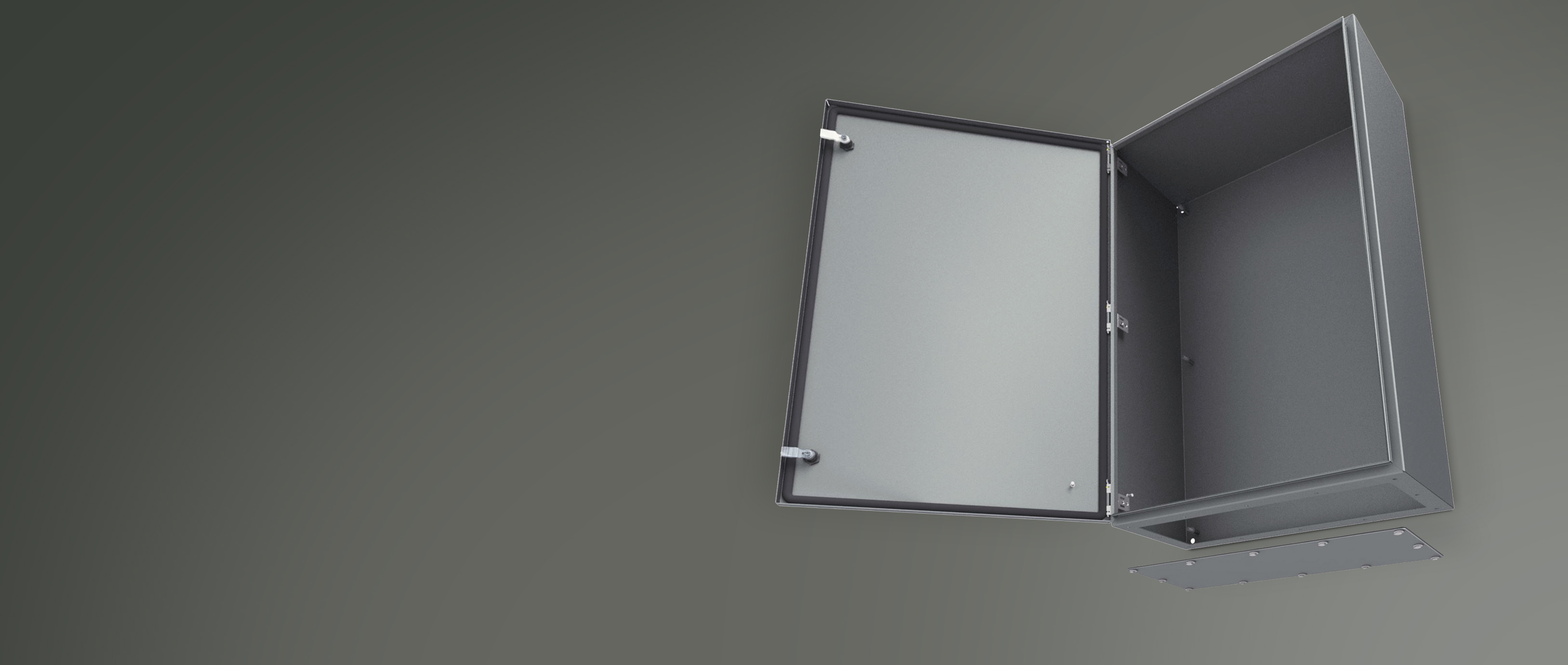 HINTERBERG DESIGN ヒンターバーグ 直径74cm、56cm NEMA 4X JIC Continuous Hinge Link Lock 12X10X5 Fiberglass
