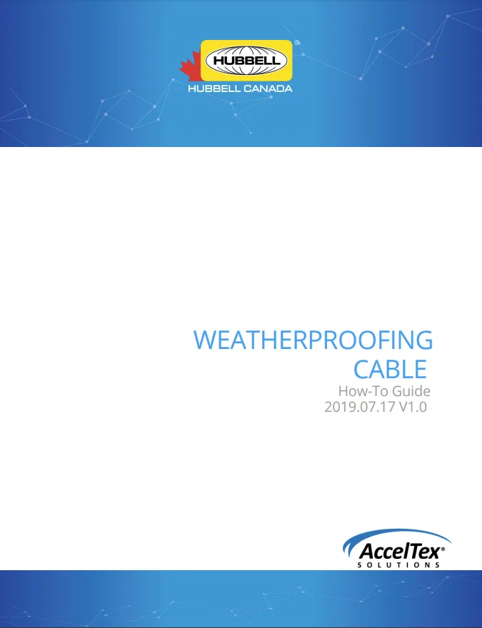 HUBS-CA - ATS - Weatherproofing Cable Guide - Card