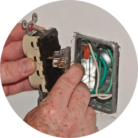 Snap device into the circuit