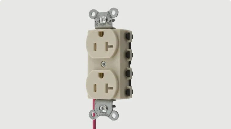 SnapConnect® receptacles