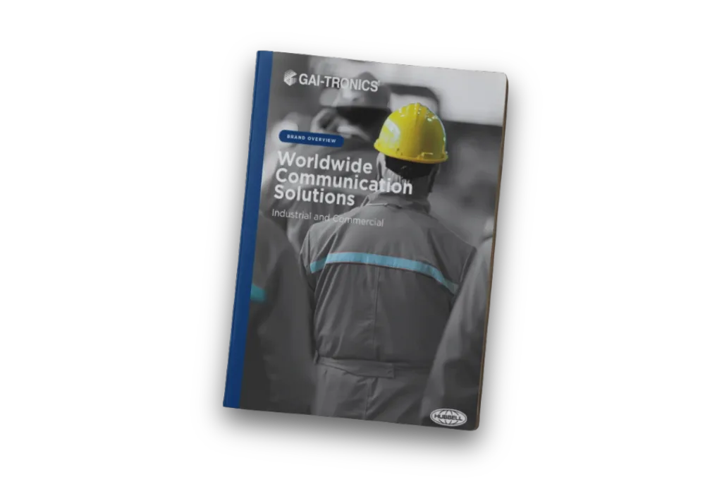 HUBS-CA - Gai-Tronics - Brochure Cover Image