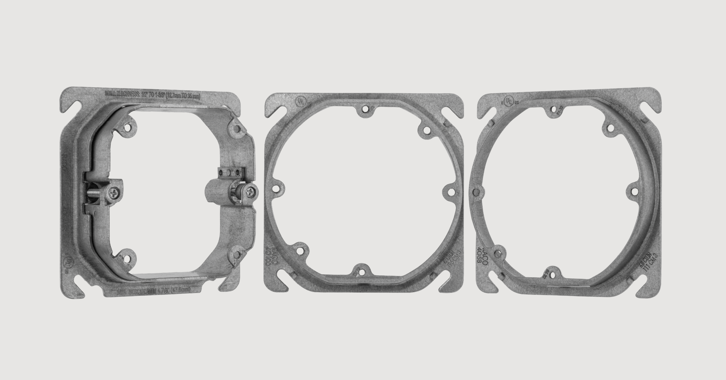 RACO® Square to Octagon Mud Rings: Versatile, Time-Saving Installation Solutions