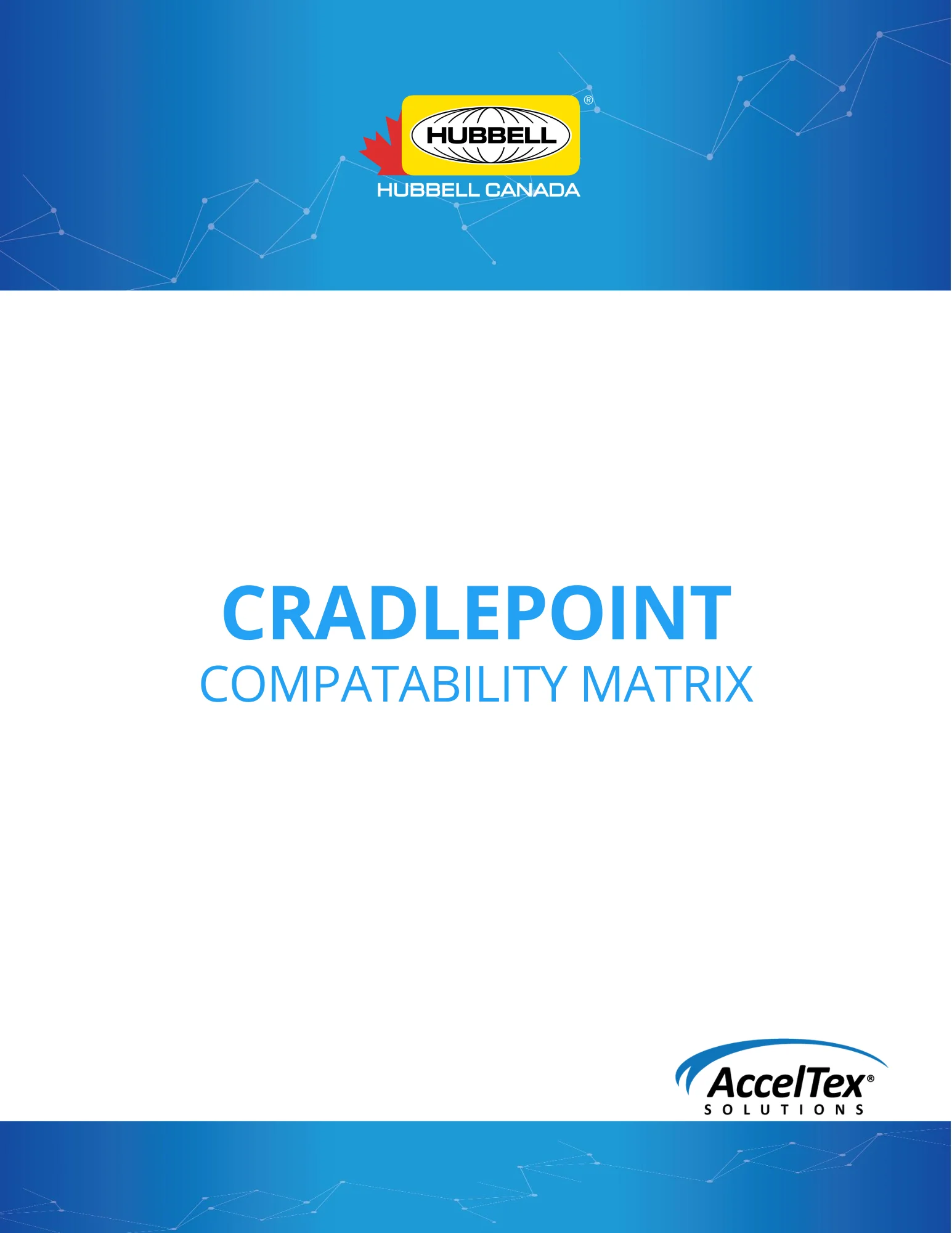 HUBS-CA - ATS - Cradlepoint Compatibility Matrix - Card