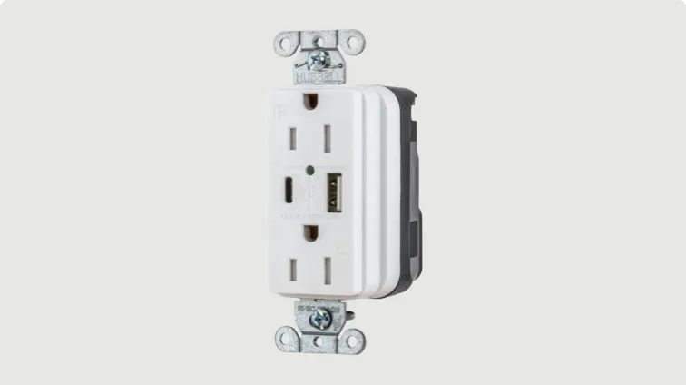 SnapConnect® receptacles
