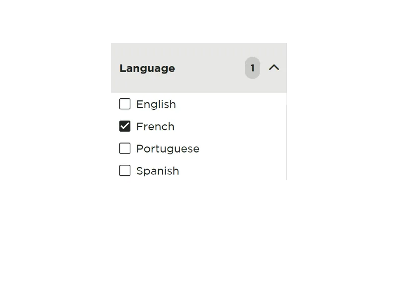 Filter by Language