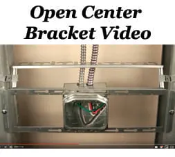 Open Center Brackets Video