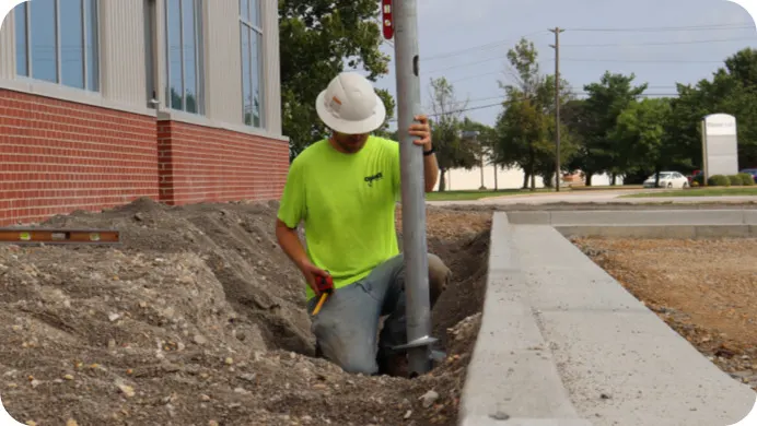 Simple, no-concrete installation