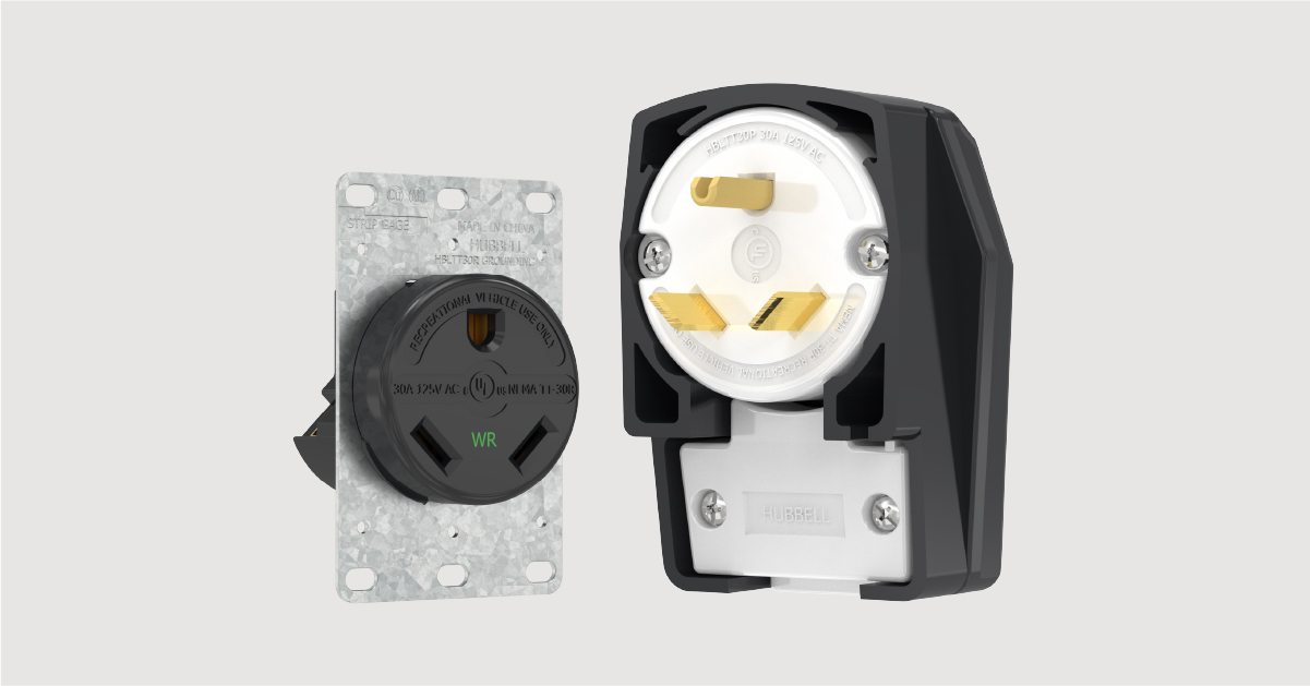 Introducing Hubbell High Amp Straight Blade Connectors