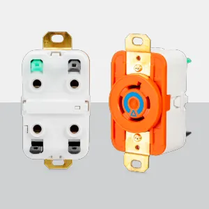 For sensitive equipment, install isolated ground receptacles with EdgeConnect technology 