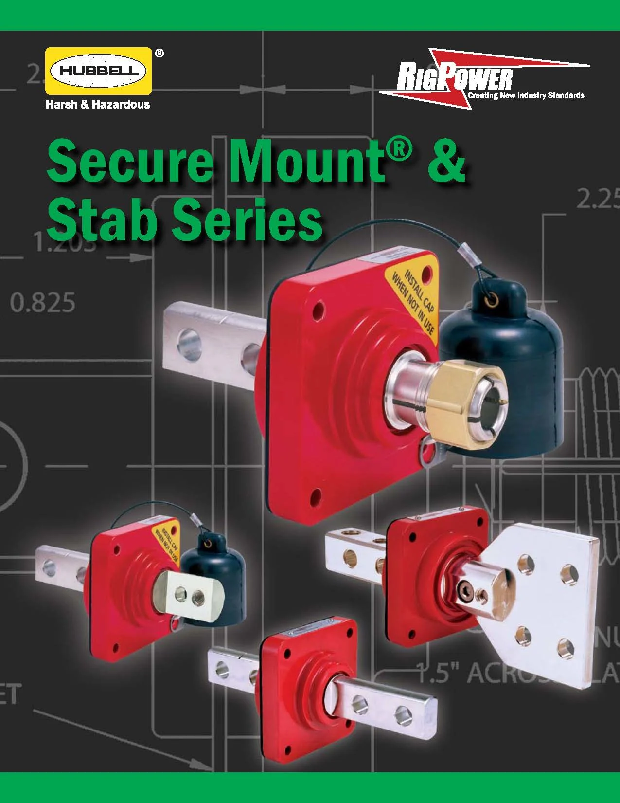 Secure Mount and Safe Stab Series Bolted Connectors