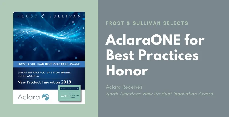 Frost &amp; Sullivan Award Identifies How the AclaraONE Platform Excels