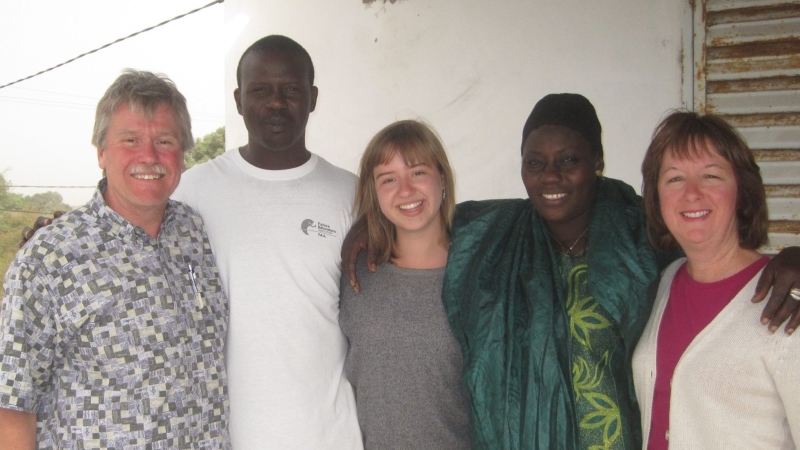 Erica Anderson and Family in Senegal