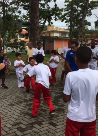 Amari capoeira in brazil