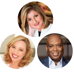 Arianna Huffington, Agapi Stassinopoulos, Joey Hubbard