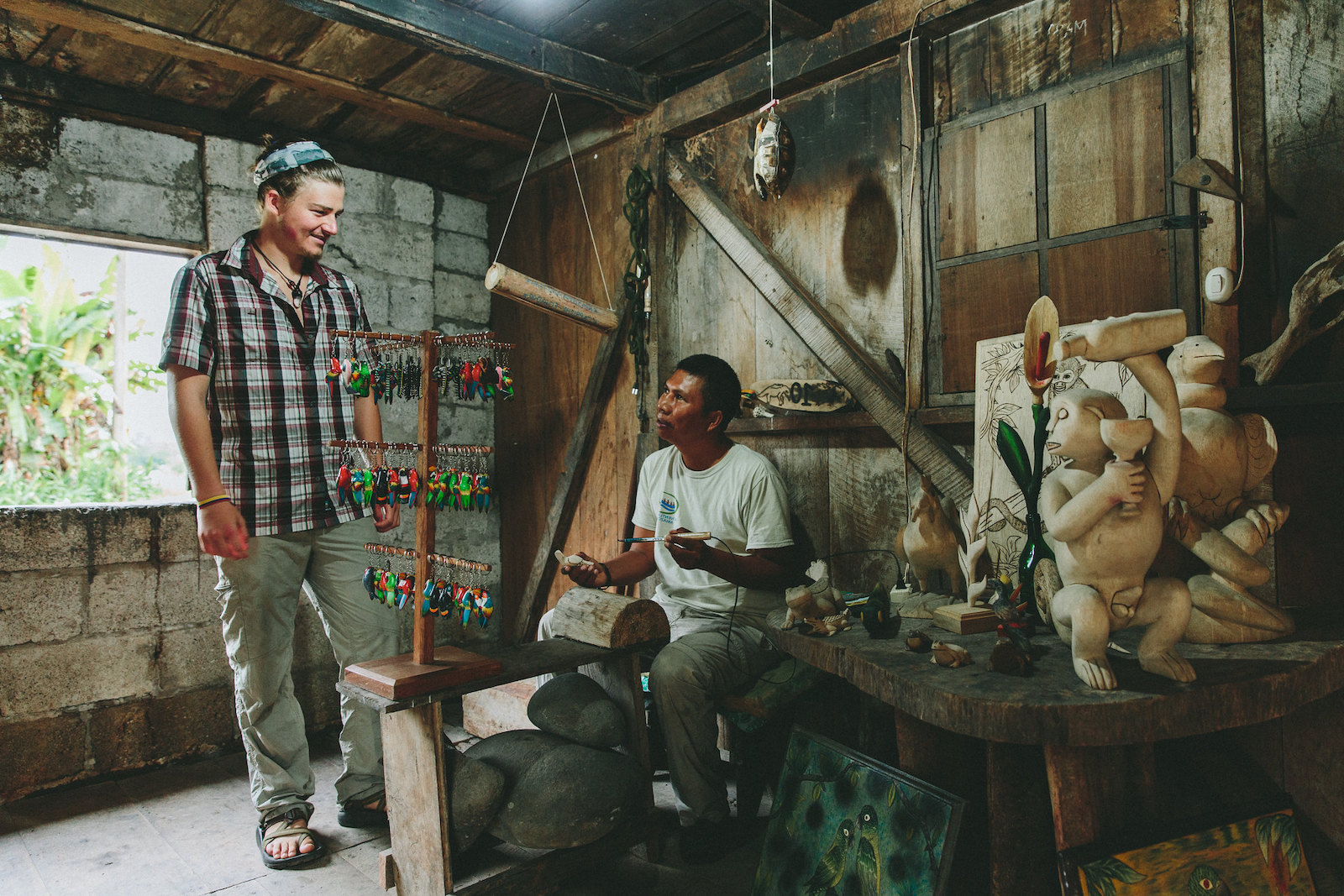 Ian Frank in Ecuador apprenticeship