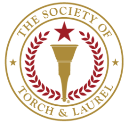 torch and laurel logo