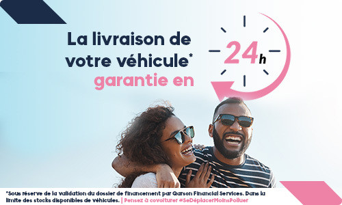 La livraison de votre véhicule en garantie en 24h  