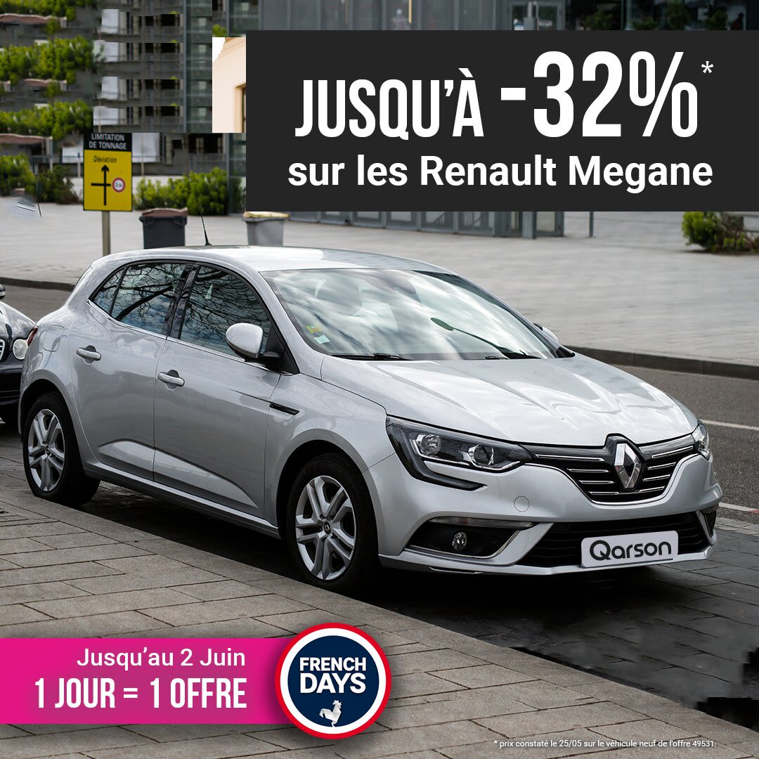 Renault Megane offre french days
