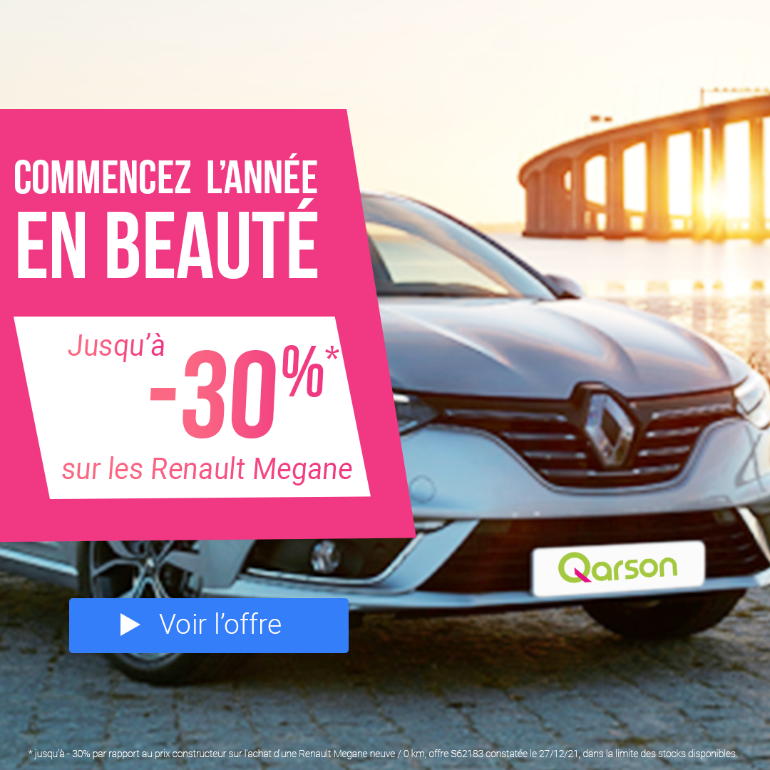 bannière mobile Renault Megane